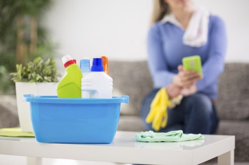 Local cleaners carrying out a full deep clean in Ilford