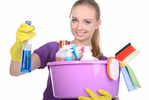 Cleaning methods used on different facade materials in Ilford