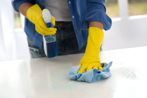Local domestic cleaning visit for a terrace house in Ilford
